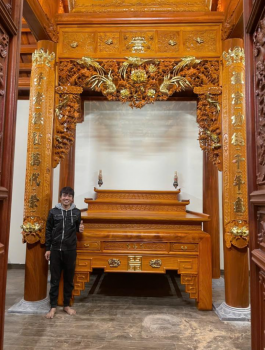 Cửa võng Phù Dung Chim Trĩ